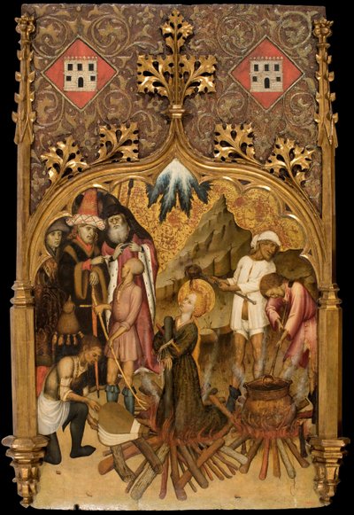 Martirio de Santa Lucía de Bernat Martorelli